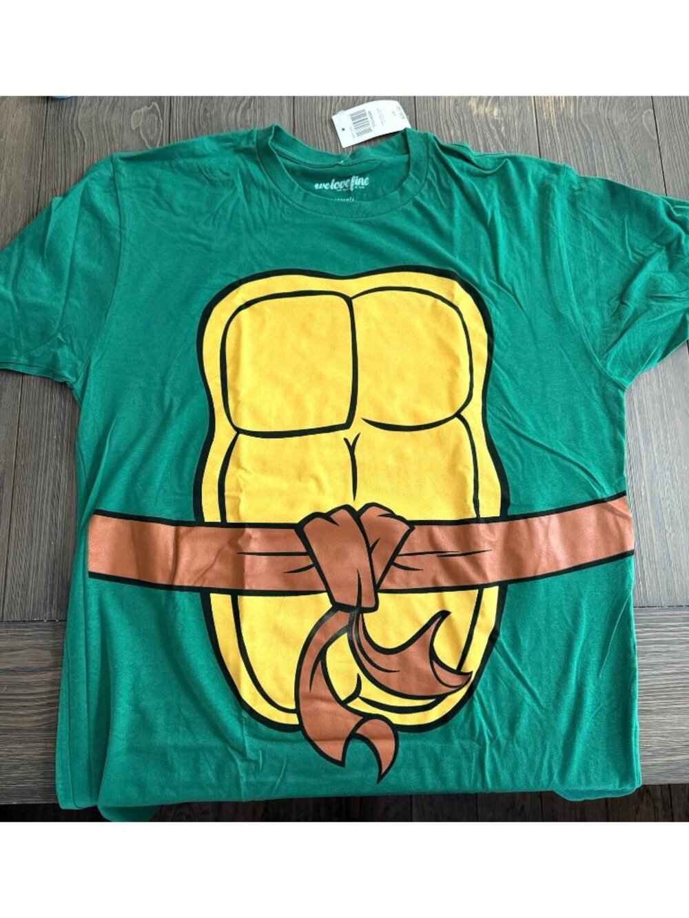 Men’s large teenage mutant turtles turtle shirt NWT